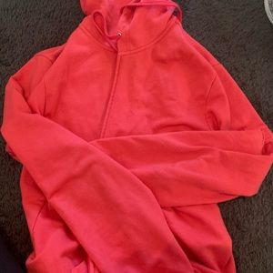 Pink zip hoodie